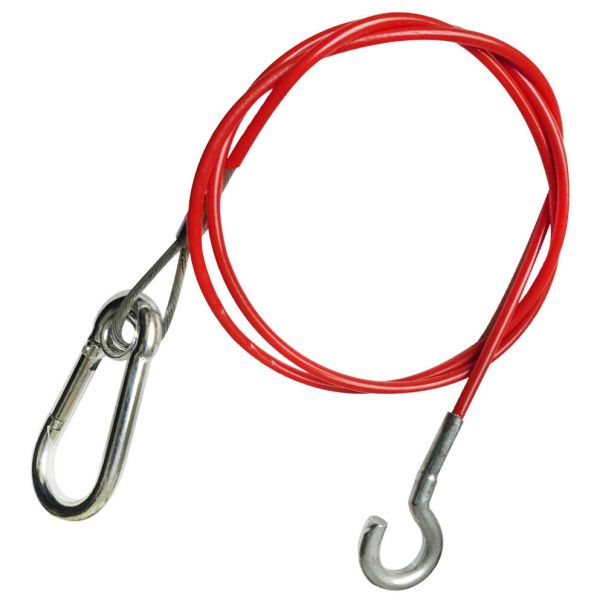 Cablu pentru frână de urgență cu carlig pentru rulotă / remorcă MOOG - campshop.ro