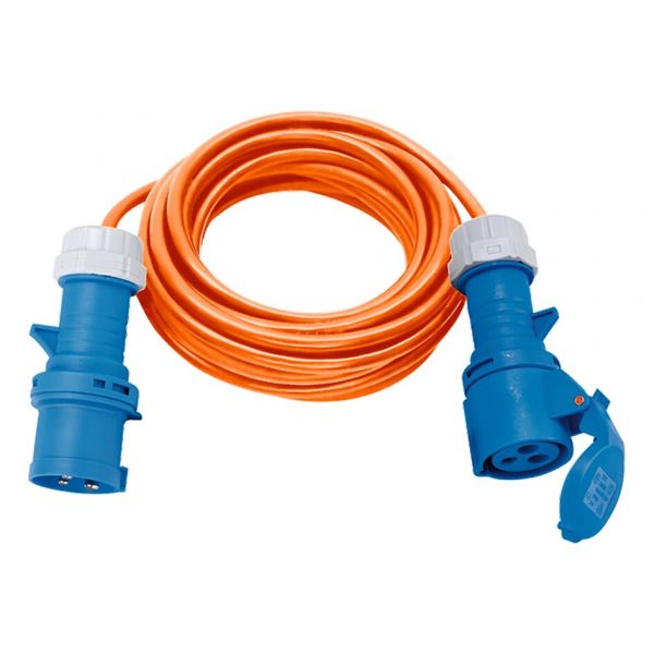 Cablu prelungitor cuplaj CEE și mufă CEE 10 metri BRENNESTUHL - campshop.ro