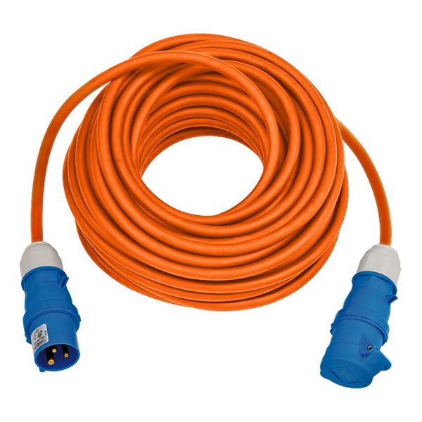 Cablu prelungitor cuplaj CEE și mufă CEE 25 metri BRENNESTUHL - campshop.ro