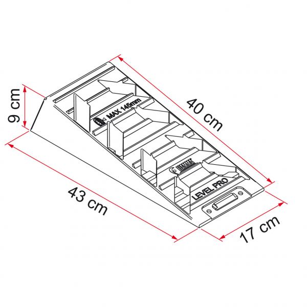 Cale de nivelare pentru rulota / autorulota Level Pro FIAMMA - campshop.ro