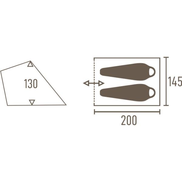 Cort de plafon TAMBU Yano - campshop.ro