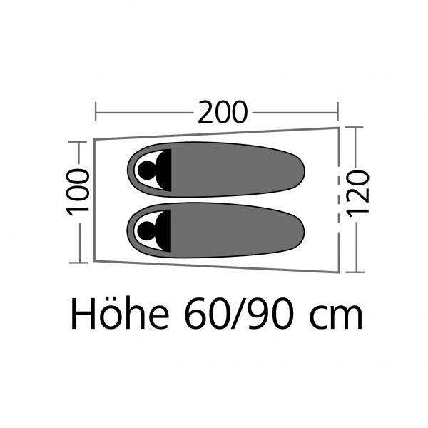 Cort de trekking HIGH PEAK Minilite - campshop.ro
