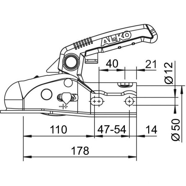 Cuplă AL-KO AK 270 / AK 161 - campshop.ro