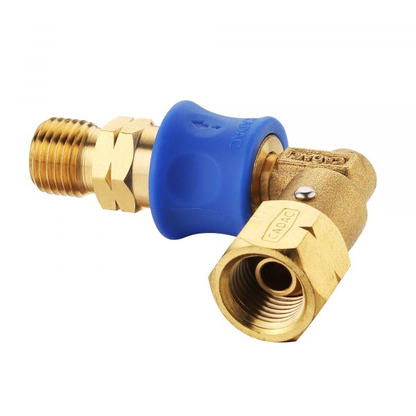 Cupla rapida gaz CADAC (90°/mama) - campshop.ro