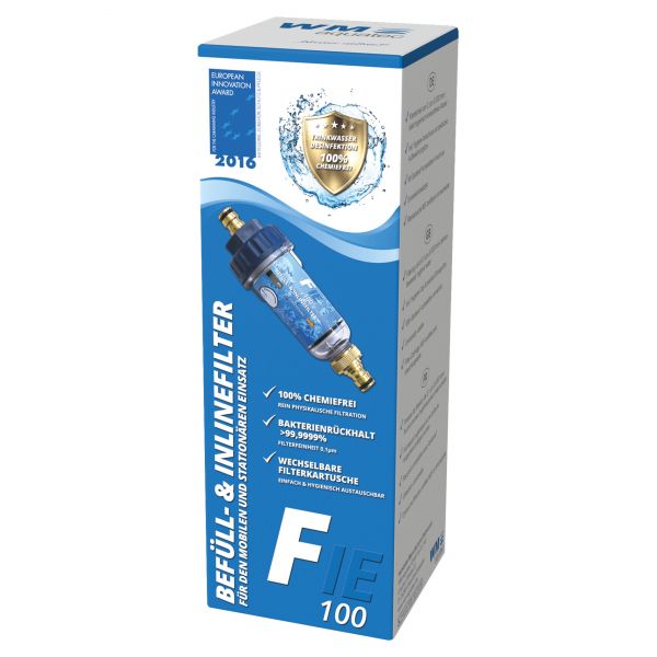 Filtru de apă (inline) WM AQUATEC FIE-100 - campshop.ro