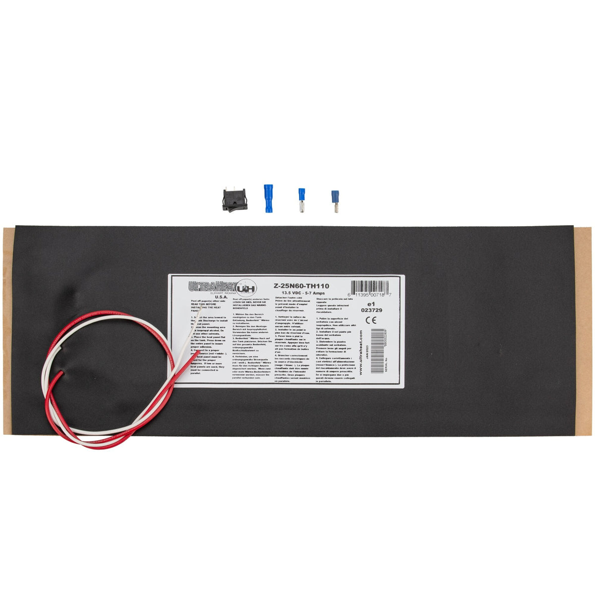 Folie de incalzire a rezervorului de apa dulce sau uzata, ULTRAHEAT 38 Watt, 80 litri - CampShop.ro