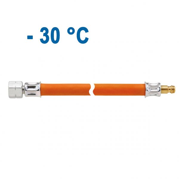 Furtun alimentare gaz, cuplare rapida, de la 30 cm la 3 m, GOK - campshop.ro