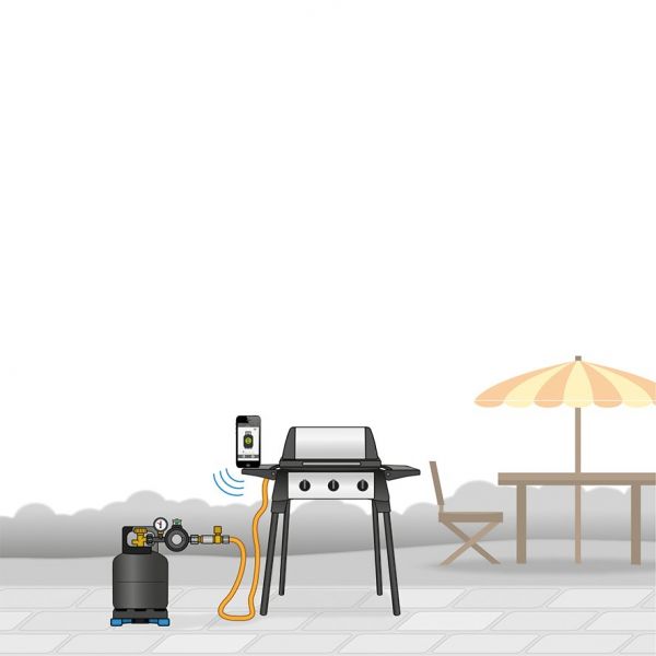 Furtun alimentare gaz, diverse dimensiuni, GOK - campshop.ro