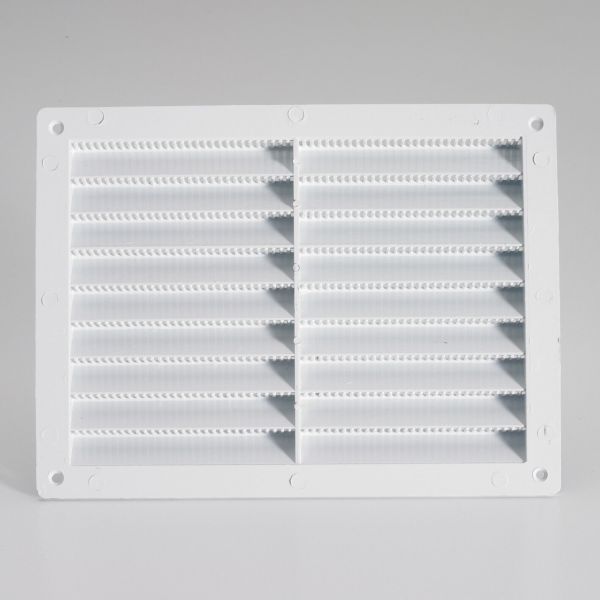 Grila de ventilatie pt. rulota, autorulota, van, 200 x 150 mm, alba, FAWO - campshop.ro