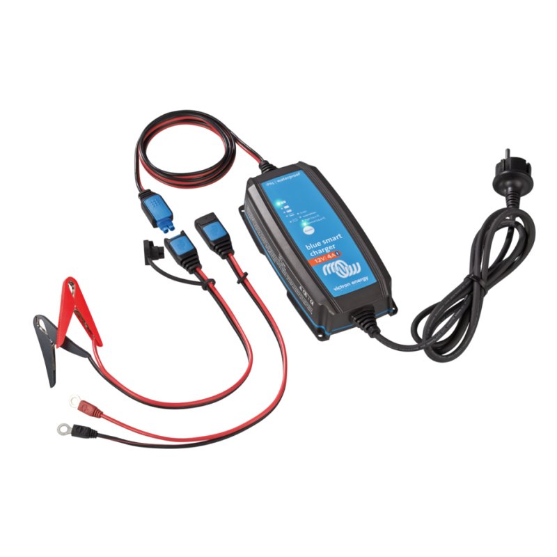 Incarcator de retea Victron Energy Blue Smart IP65s Charger 12/4 + DC connector - campshop.ro
