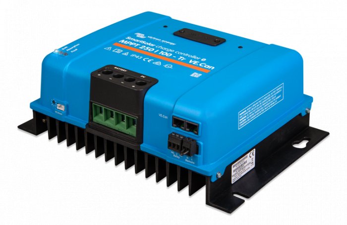 Incarcator solar 12V 24V 48V 100A Victron Energy SmartSolar MPPT 250/100-Tr-VE.Can - CampShop.ro