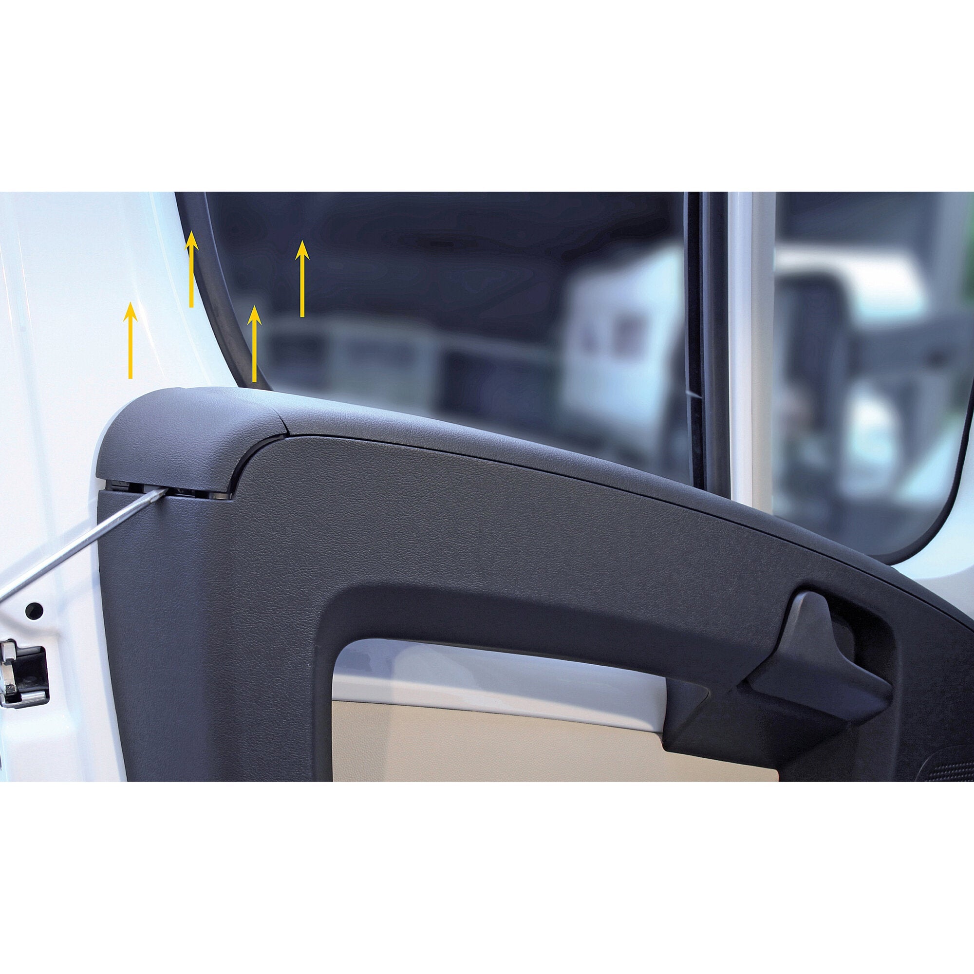 Încuietori antifurt pentru ușile cabinei șoferului Peugeot Boxer, Citroën Jumper, Opel Movano C, Fiat Ducato HEO SOLUTION - CampShop.ro