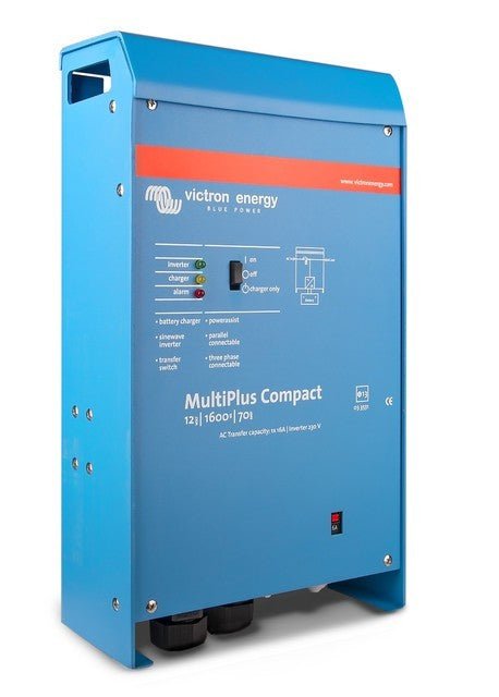 Invertor cu charger 12V 1600VA Victron Energy MultiPlus C 12/1600/70-16 - CampShop.ro