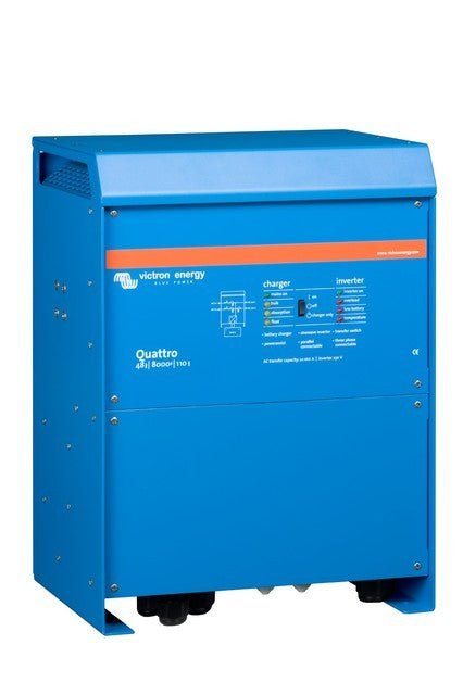 Invertor/ inverter cu incarcator/ charger 48V 8000VA Victron Energy Quattro 48/8000/110-100/100 - CampShop.ro