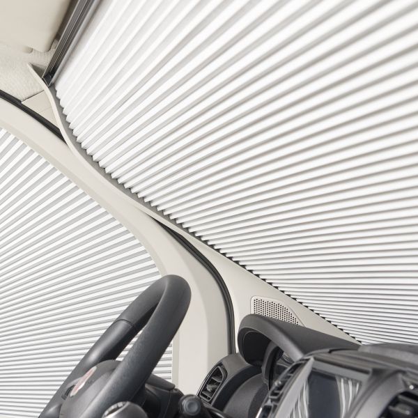 Jaluzele plisate, frontale, pentru autorulote/autoutilitare, DOMETIC (pentru Fiat Ducato X250/X290) - campshop.ro