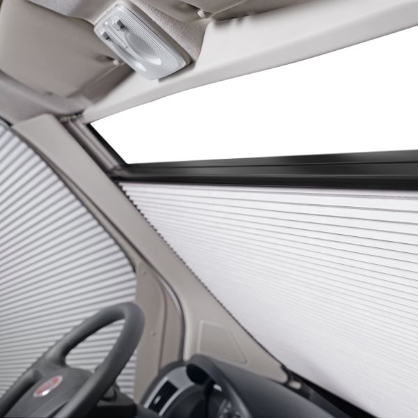 Jaluzele plisate, frontale, pentru autorulote/autoutilitare, DOMETIC (pentru Fiat Ducato X250/X290) - campshop.ro