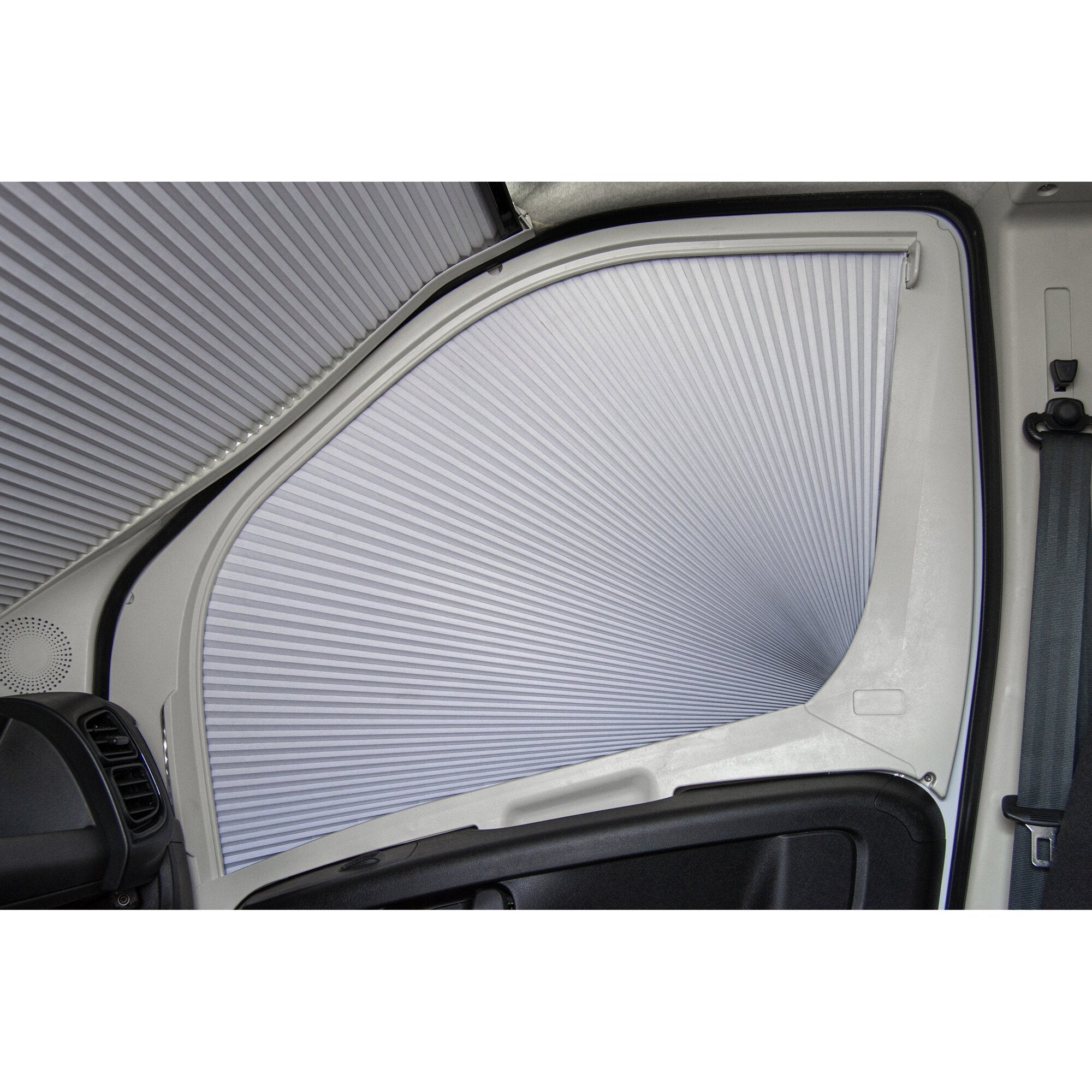 Jaluzele plisate laterale pentru autorulota DarkStar - Fiat Ducato, anul 2006/07 - 2021/08 - CampShop.ro