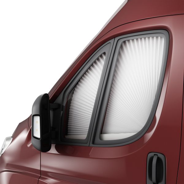 Jaluzele plisate, laterale, pentru autorulote/autoutilitare, DOMETIC (pentru Fiat Ducato X250/X290) - campshop.ro