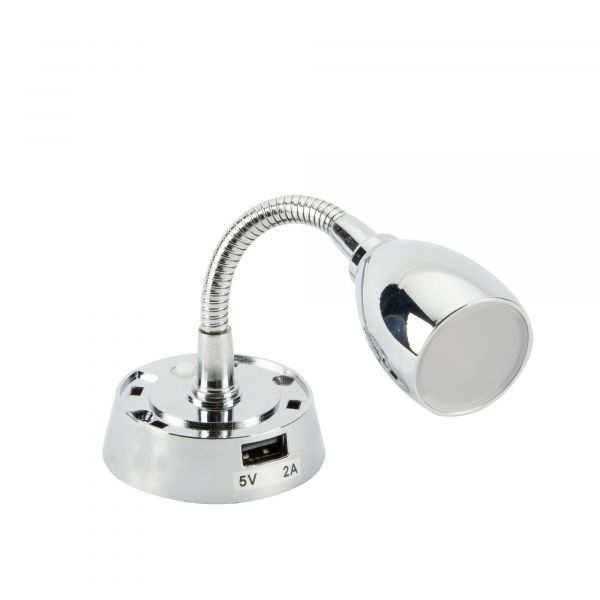 Led lectura pentru rulota DIMATEC Flexi USB - campshop.ro