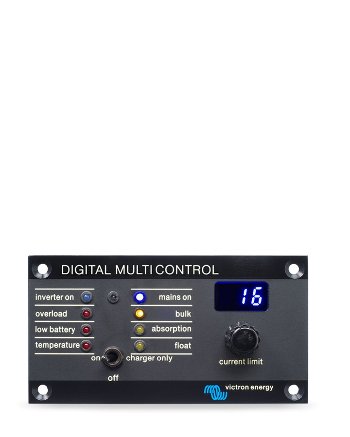Panou de control Victron Energy Digital Multi Control 200/200A - CampShop.ro