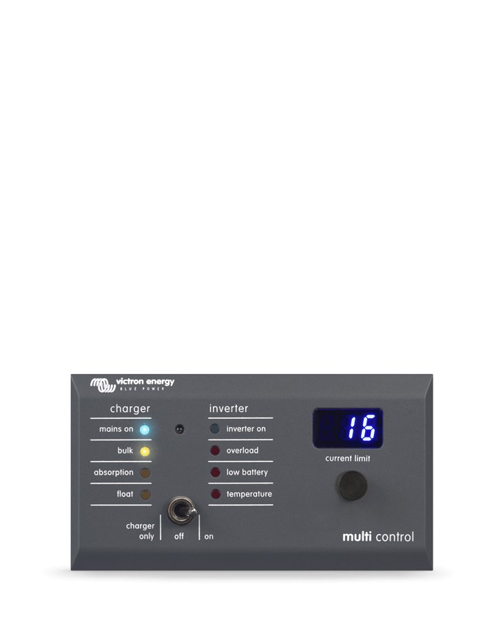 Panou de control Victron Energy Digital Multi Control 200/200A GX (90º RJ45) - CampShop.ro