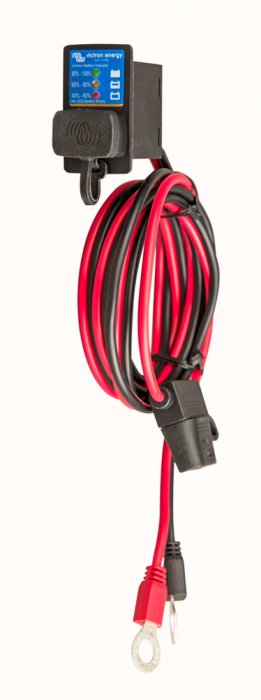 Panou indicator de stare a bateriei Victron Energy Battery indicator panel (M8 eyelet connector/ 30 A ATO fuse) - CampShop.ro