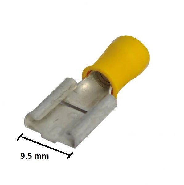 Papuc electric mama 9,5 mm, TRUMA, 1buc - Galben - grosime fir 6,3 mm - campshop.ro