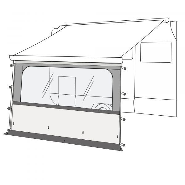 Perete frontal FIAMMA Blocker Pro - campshop.ro