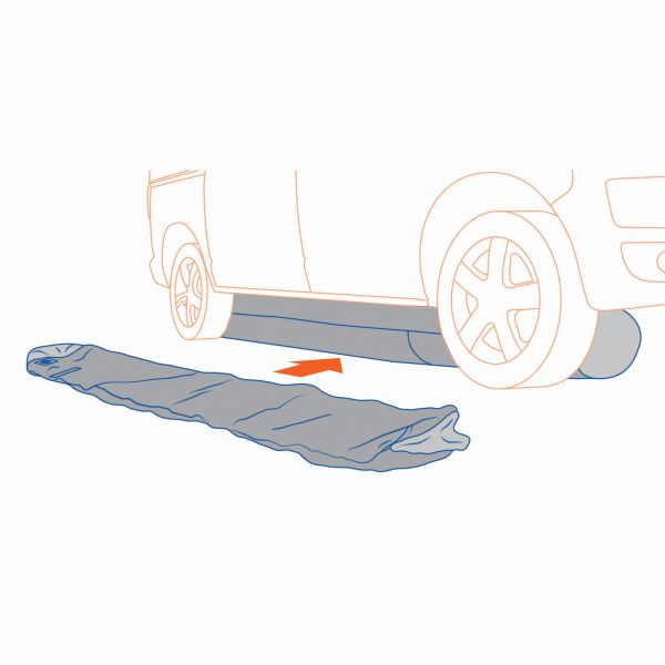 Perna de etansare spatiu de sub rulota/ autorulota / van (sort de etansare) GT Seal Tube - campshop.ro