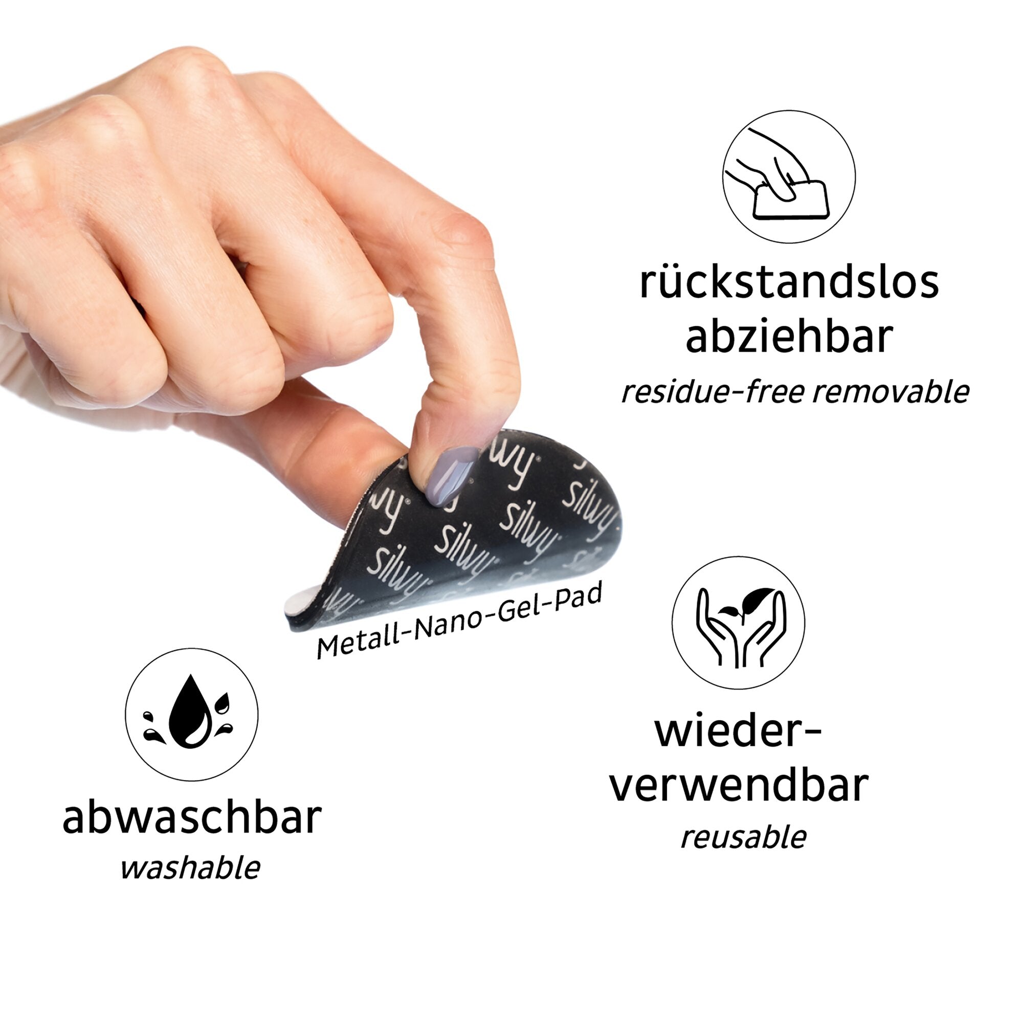 Pini magnetici SILWY SMART 10 x 29 mm, 2 bucăți - CampShop.ro