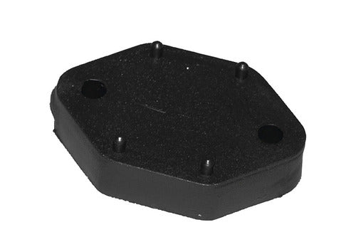 Placa distantare , inaltime 10mm, alb pentru opritor negru - campshop.ro
