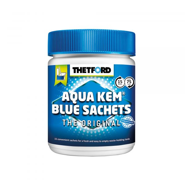 Pliculete pentru caseta toaleta mobila sau rulota, Aqua Kem Blue Sachets, THETFORD - campshop.ro