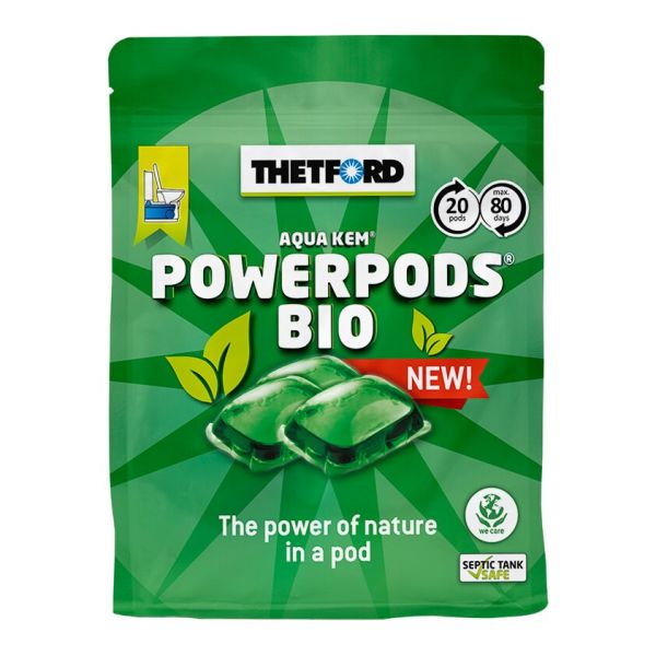 Plicutele toaleta portabila, rulota sau autorulota Power PodsBIO, THETFORD - campshop.ro
