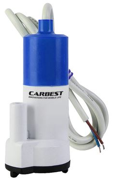 Pompa apa submersibila pentru rulota / autorulota, 16 l/min, 12V, H106xL48mm, CARBEST - campshop.ro