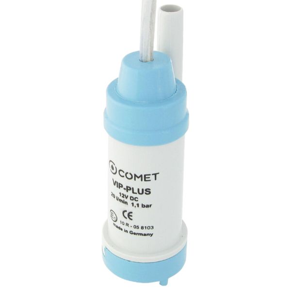 Pompa apa submersibila pentru rulota sau autorulota, 12V, 1.1 bar, 20 l/min, Vip-Plus, COMET - campshop.ro
