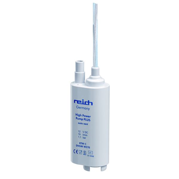 Pompa apa submersibila pt. rulota sau autorulota, 12V, 19 L/min, High Power Pump Plus 19LE, REICH - campshop.ro