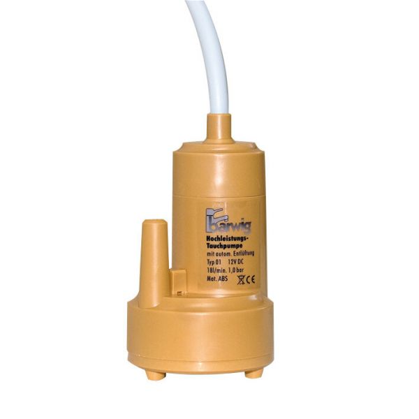 Pompa apa sumersibila pentru rulota sau autorulota, 12V, 1 bar, 18 l/min, BARWIG - campshop.ro
