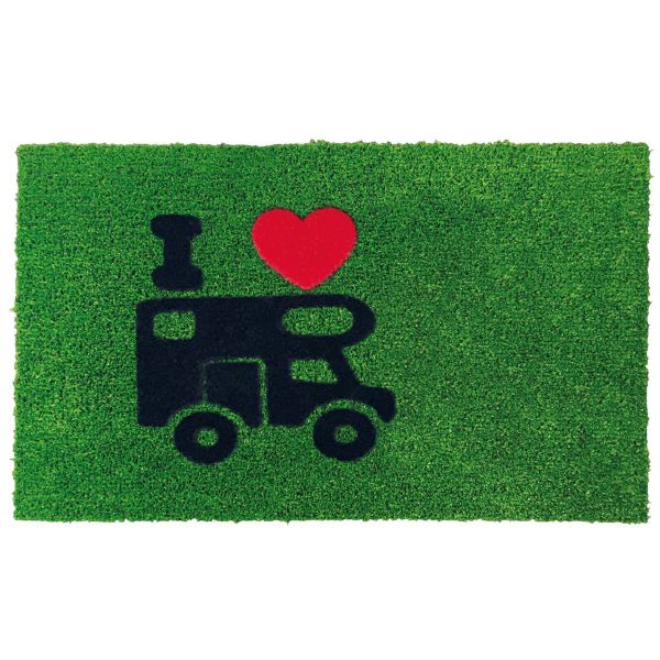Preș verde pentru rulote/ autorulote Flock - campshop.ro