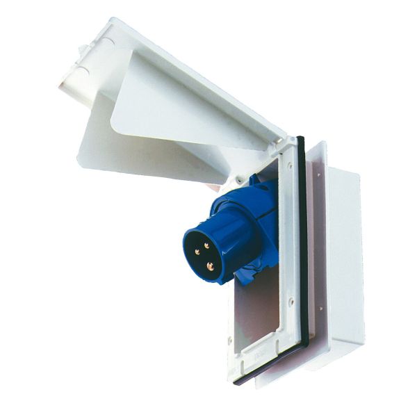 Rama contracadru pentru priza externa pt. rulota sau autorulota, 230V, CEE, 16A, MPK - campshop.ro