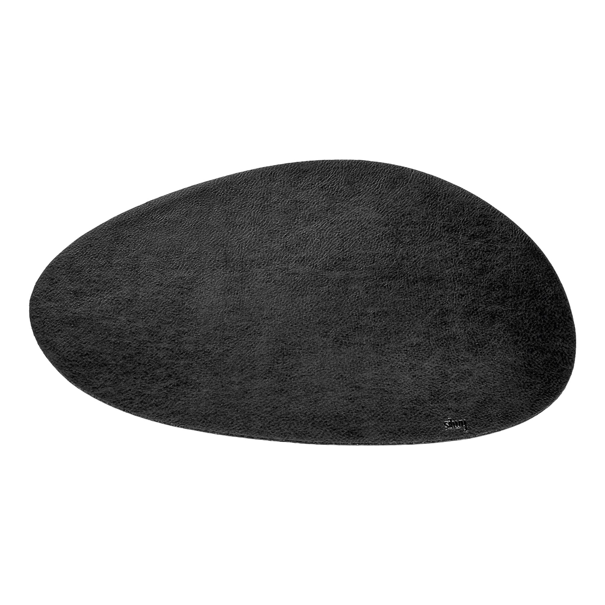 Servetel de masă metalic nano - gel, negru, SILWY - CampShop.ro