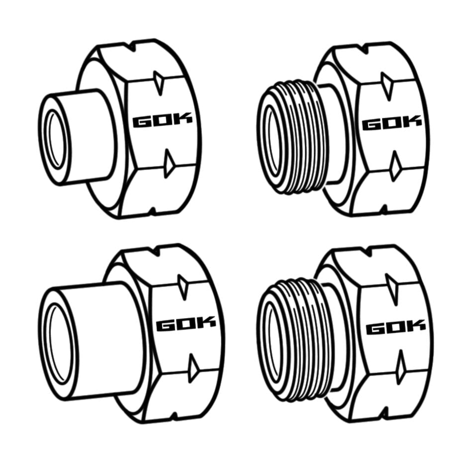 Set adaptoare de gaz (pentru umplere)Euro D - CampShop.ro