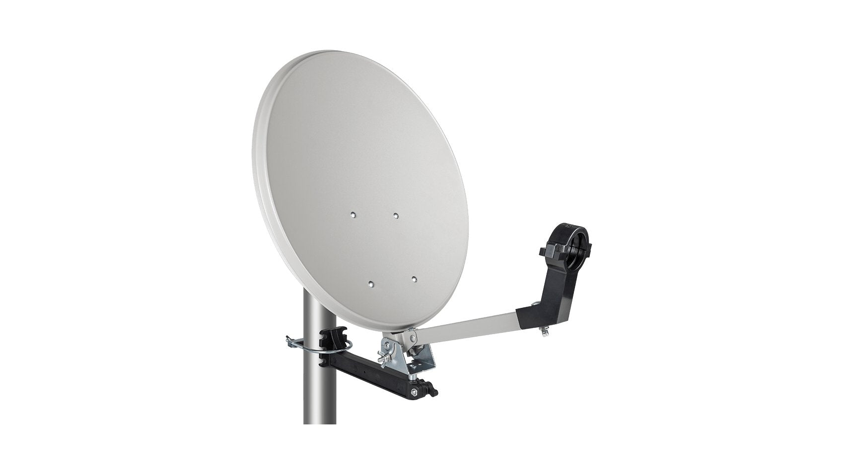 Set antena satelit mobila pentru rulota sau autorulota, 12V sau 230V, cu HD-Receiver DVB-S2, MEGASAT - campshop.ro