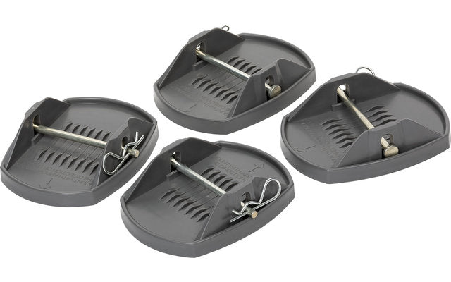 Set de 4 placi de susținere a picioarelor / calelor rulotei, BERGER - campshop.ro