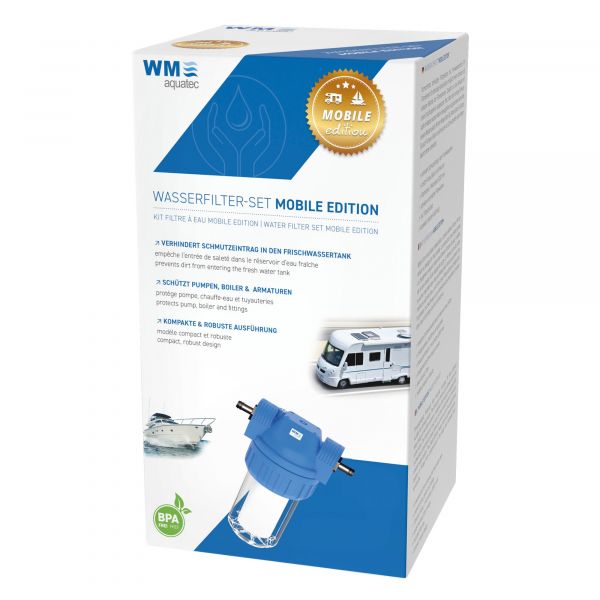 Set filtru de apă WM AQUATEC „Mobile Edition”. - campshop.ro