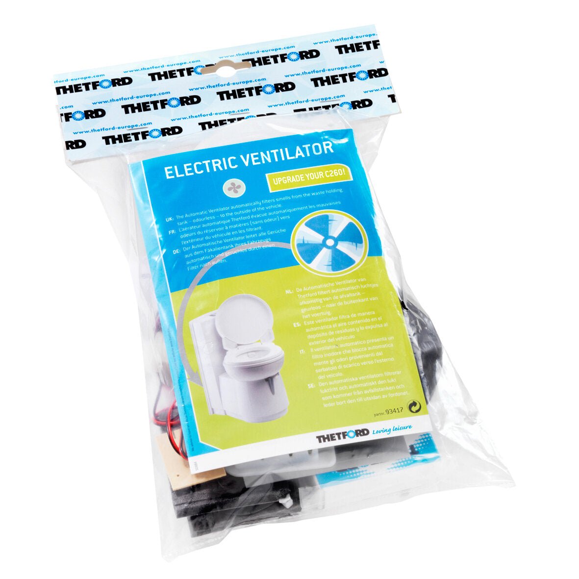 Set ventilator electric pentru caseta Thetford C260 - CampShop.ro
