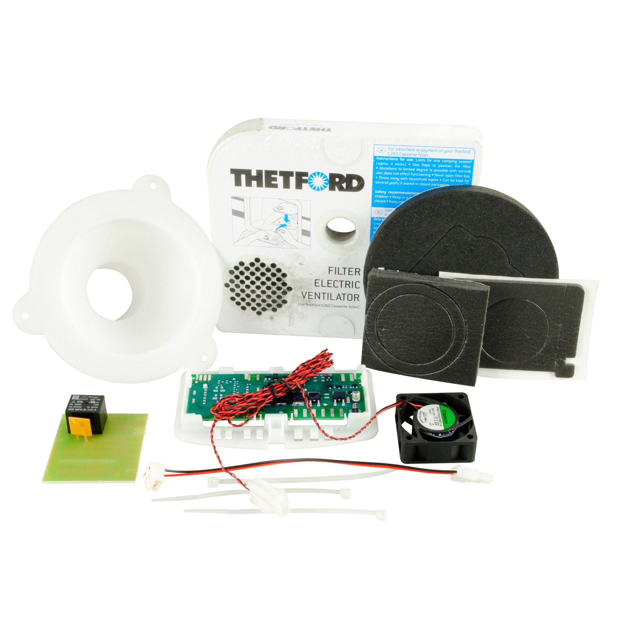 Set ventilator electric pentru caseta Thetford C260 - CampShop.ro