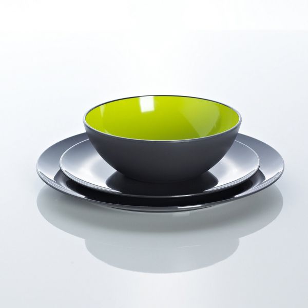 Set vesela GRIMEX Grey Line - campshop.ro