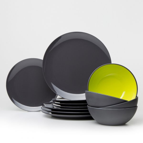 Set vesela GRIMEX Grey Line - campshop.ro