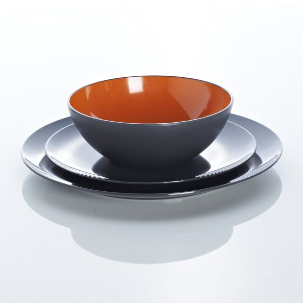 Set vesela GRIMEX Grey Line - campshop.ro