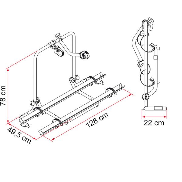 Suport biciclete pentru garaj FIAMMA Carry Bike Garage Plus - campshop.ro